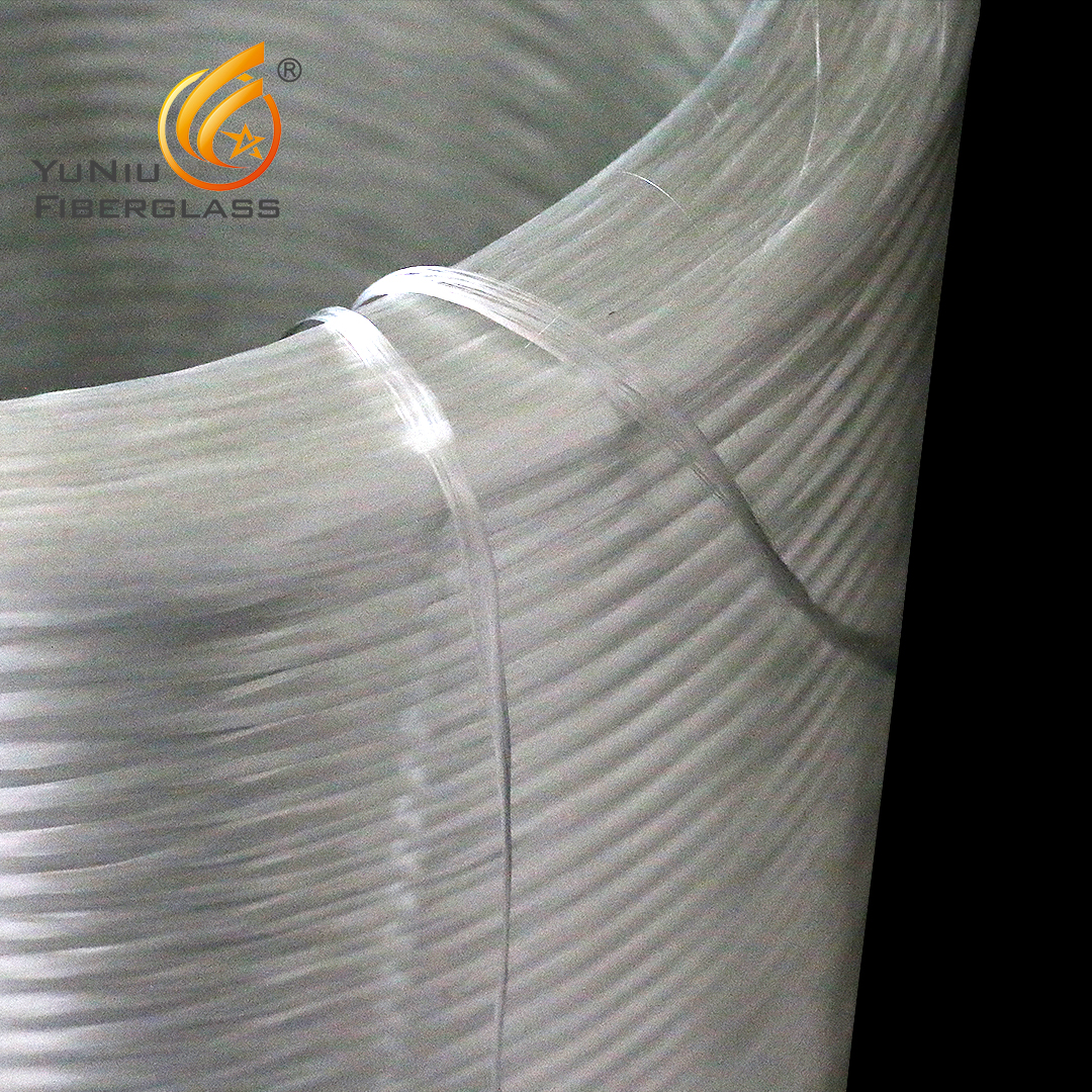 Fornecimento direto da fábrica E-glass Direct Roving Fibra de vidro/fibra de vidro mecha 2400 tex