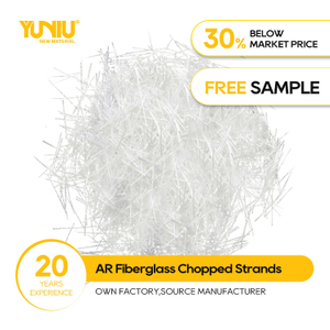 Hot vendas 10mm/12mm/18mm AR fibra de vidro cortada fios para concreto/gesso/cimento