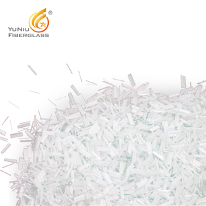 Fornecimento de fios cortados de fibra de vidro PA/PP/PBT para termoplásticos de reforço 