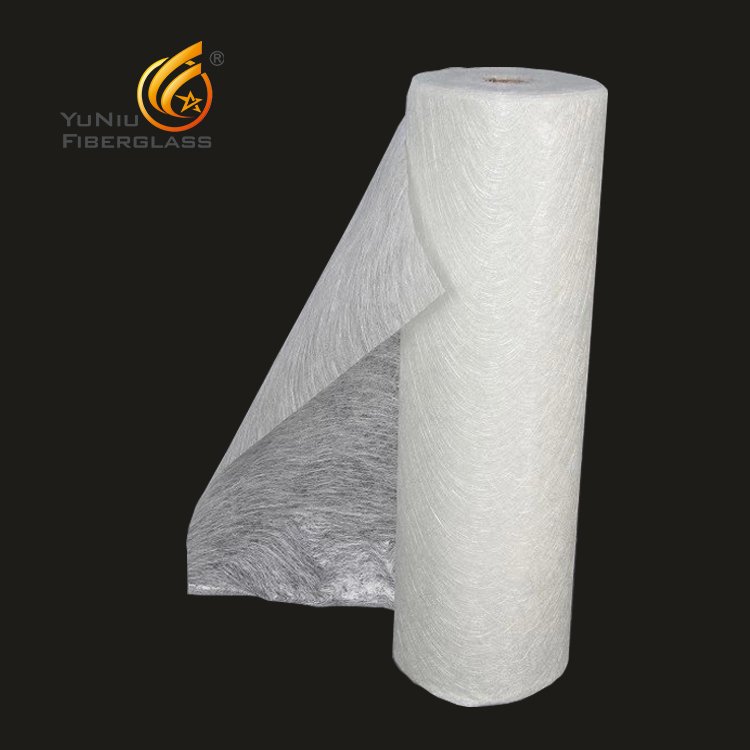 Esteira de fibra de vidro de alta resistência mecânica fibra de vidro csm 450/rolo de esteira de fibra de vidro para telhados impermeáveis