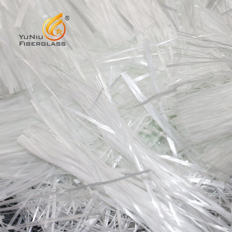 Fios picados de fibra de vidro de diâmetro 10-13um para tapete de agulha