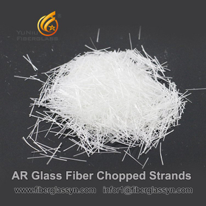 Fios picados de fibra de vidro de cimento de produção em massa ou fios cortados de fibra de vidro para GRC 